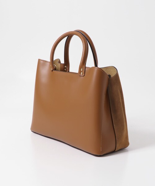 URBAN RESEARCH DOORS（アーバンリサーチドアーズ）の「MARCO BIANCHINI　ビッグスウェード2WAYBAG（トートバッグ・レディース・black/brown・one）」の21枚目の写真