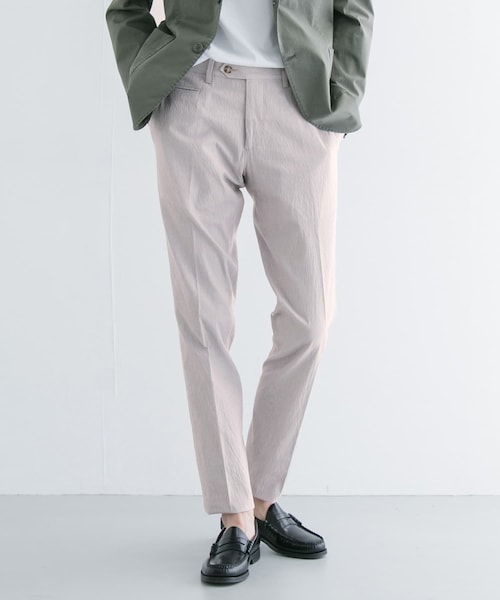 URBAN RESEARCH（アーバンリサーチ）の「URBAN RESEARCH Tailor　MERIDIANA コットンドレスパンツ（スラックス・メンズ・RED/BROWN/NAVY・44/46/48/50）」の12枚目の写真