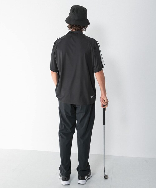 URBAN RESEARCH Sonny Label（アーバンリサーチサニーレーベル）の「OOPS　吸水速乾ラインモックネックTシャツ（Tシャツ/カットソー・メンズ・OFF/BLACK/DARK NAVY・M/L/XL）」の21枚目の写真
