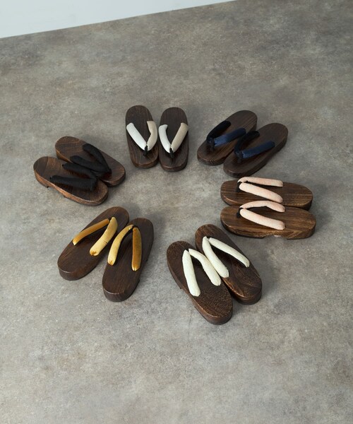 SENSE OF PLACE by URBAN RESEARCH（センスオブプレイスバイアーバンリサーチ）の「下駄（その他シューズ・レディース・IVORY/OFF WHITE/YELLOW/NAVY/BLACK/L.PINK・one）」の19枚目の写真