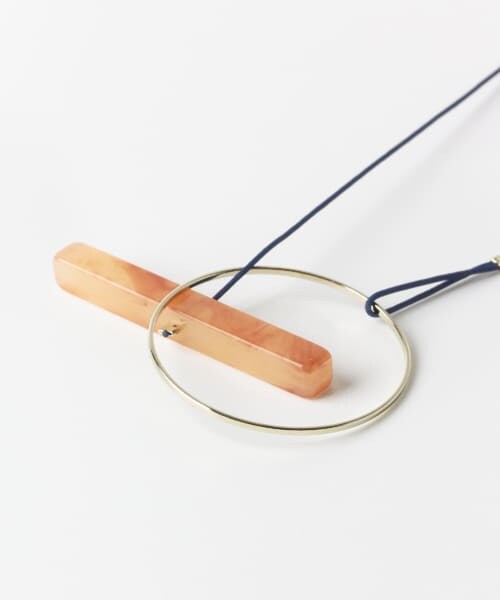 KBF（ケイビーエフ）の「サークルモチーフラリエット（ネックレス・レディース・BROWN/GRAY・One/one）」の7枚目の写真