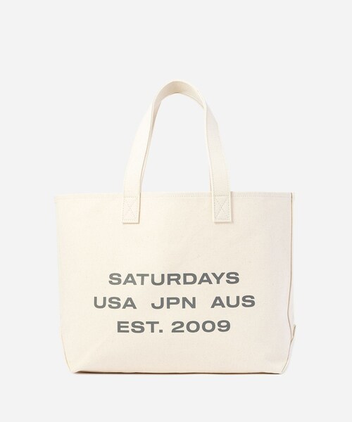 Saturdays NYC(サタデーズ ニューヨークシティ )の「International Tote Bag(トートバッグ・レディース・キナリ・F)」の3枚目の写真