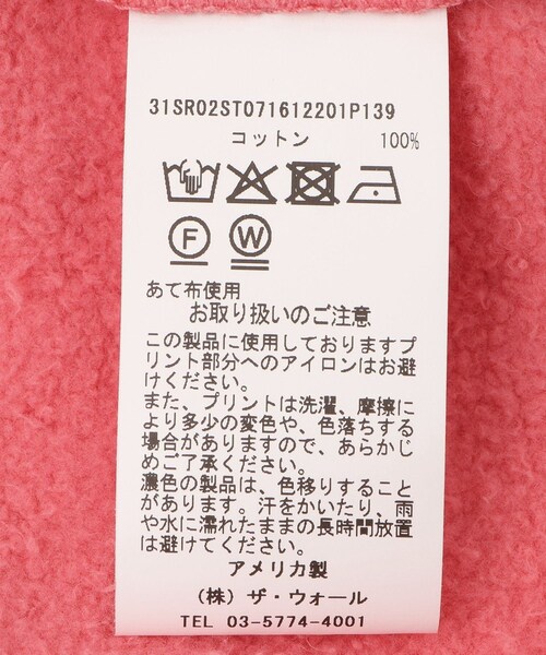 ROPE'(ロペ)の「【Sporty&Rich(スポーティー アンド リッチ)】WIMBLEDON CREWNECK|スウェット(スウェット・レディース・レッド・M/S)」の14枚目の写真