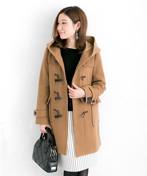 URBAN RESEARCH（アーバンリサーチ）の「ダッフルコート（ダッフルコート・レディース・NAVY/CAMEL/OFF・FREE）」の6枚目の写真