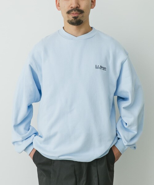 URBAN RESEARCH DOORS（アーバンリサーチドアーズ）の「L.L.Bean　Smithfield Crewneck Sweat（スウェット・メンズ・Navy/Ecru/Birch/Maize/Pink/Iceblue・M/L/XL）」の4枚目の写真