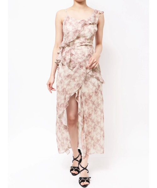 EATME（イートミー）の「ラッフルアシンメトリータイダイプリント