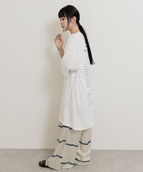 THE GOODLAND MARKET（ザグッドランドマーケット）の「『別注』That’s×TGM　the Dress（チュニック・レディース・white・FREE）」の5枚目の写真