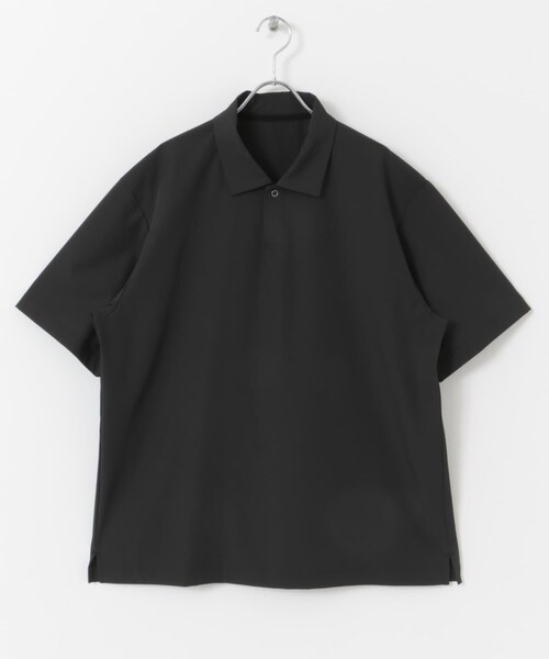 URBAN RESEARCH DOORS(アーバンリサーチドアーズ)の「『UR TECH』サマシェア ポロシャツ(ポロシャツ・メンズ・CHARCOAL/L.BLUE/BLACK・M/L/XL)」の12枚目の写真