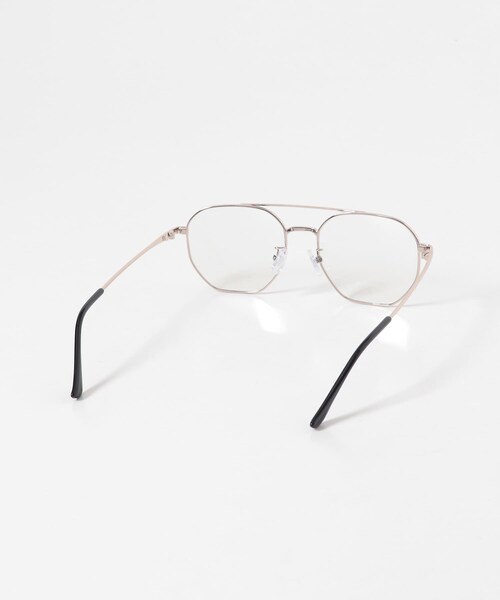 URBAN RESEARCH（アーバンリサーチ）の「decor　EYEWEAR DOUBLE-RIM（メガネ・レディース・SILVER/GOLD・-）」の8枚目の写真