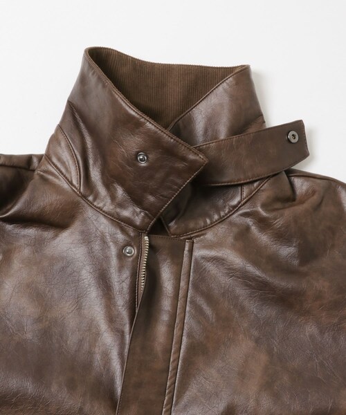 SENSE OF PLACE by URBAN RESEARCH（センスオブプレイスバイアーバンリサーチ）の「FLハンティングジャケット（テーラードジャケット・レディース・BLACK/BEIGE/BROWN・one）」の20枚目の写真