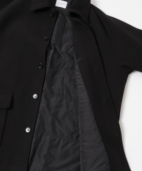 URBAN RESEARCH DOORS（アーバンリサーチドアーズ）の「ニットメルトン パデット ショートコート（テーラードジャケット・メンズ・BROWN/BLACK・M/L）」の12枚目の写真