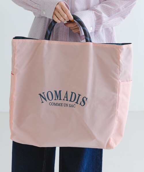 URBAN RESEARCH(アーバンリサーチ)の「NOMADIS SAC2/16(トートバッグ・レディース・LT.PINK/NAVY・one)」の9枚目の写真