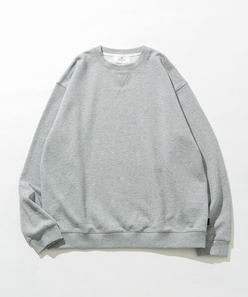 URBAN RESEARCH Sonny Label（アーバンリサーチサニーレーベル）の「ヘビーウェイトコットンベーシックスウェット（スウェット・メンズ・ライトグレー/ブラック/杢グレー/ネイビー/チャコール・M/L/XL）」の3枚目の写真