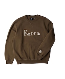 bonjour records | by Parra/バイ・パラ Weird trad logo crew neck sweatshirt(スウェット)