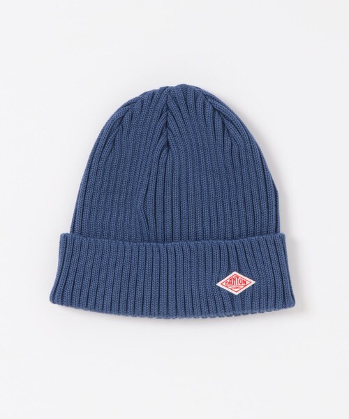URBAN RESEARCH DOORS（アーバンリサーチドアーズ）の「DANTON　RIB KNIT CAP（ニットキャップ/ビーニー・メンズ・BLACK/CHARCOAL/DK.BLUE/YELLOW・Free）」の3枚目の写真