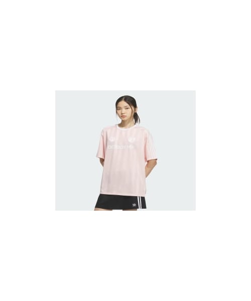 adidas（アディダス）の「SSLジャージ（トップス・レディース・ピンク/ホワイト・XS/S/M/L/XL/2XL/3XL/4XL/5XL/J/3XL/J/XS）」の21枚目の写真
