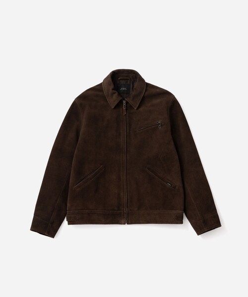Saturdays NYC(サタデーズ ニューヨークシティ )の「Harrison Suede Jacket(その他アウター・レディース・ダークブラウン・L/M/S/XL/XXL)」の5枚目の写真