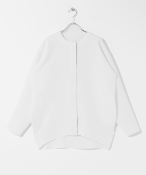 URBAN RESEARCH ROSSO（アーバンリサーチロッソ）の「ELENDEEK　COCOON FORM  CARDIGAN（カーディガン/ボレロ・レディース・O.WHT/BLK/PNK/MNT・Free）」の5枚目の写真
