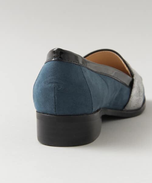 SENSE OF PLACE by URBAN RESEARCH（センスオブプレイスバイアーバンリサーチ）の「マテリアルミックスベルトローファー（ドレスシューズ・レディース・LAVENDER/OFF WHITE/BLACK・36/37/38）」の8枚目の写真