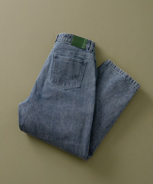 ITEMS URBANRESEARCH(アイテムズ アーバンリサーチ)の「Dusty Wide Tapered Jeans(その他パンツ・メンズ・SAND/OCEAN/STONE・M/L)」の3枚目の写真