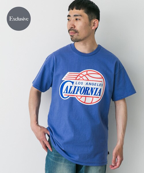 URBAN RESEARCH DOORS（アーバンリサーチドアーズ）の「『別注』SLOPPY SUPPLY×DOORS　CALIFORNIA T-SHIRTS（Tシャツ/カットソー・メンズ・GREEN/WHITE/BLACK/NAVY/BLUE・M/L/XL）」の5枚目の写真