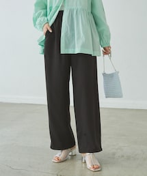 ドロストリラックスイージーワイドパンツ