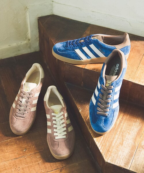 URBAN RESEARCH DOORS(アーバンリサーチドアーズ)の「adidas EXCLUSIVE GAZELLE INDOOR(スニーカー・メンズ・BROWN/INDIGO・25.5/26/26.5/27/27.5/28/28.5/29)」の21枚目の写真