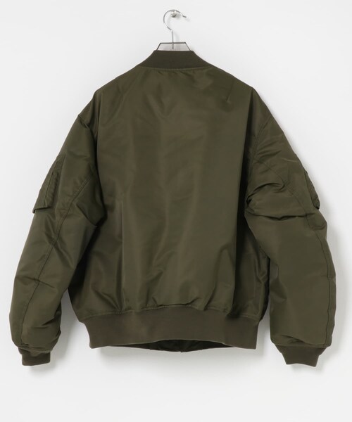 URBAN RESEARCH(アーバンリサーチ)の「phenix JACKET TYPE P-0012(MA-1・メンズ・BLK/KHAKI・3/4)」の13枚目の写真