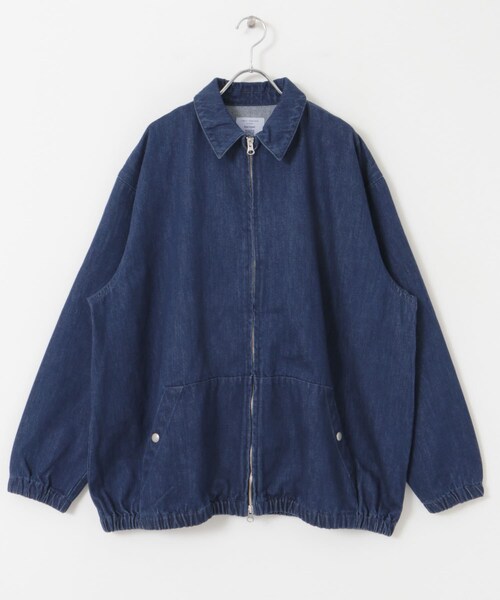 URBAN RESEARCH DOORS(アーバンリサーチドアーズ)の「Denim Zip Blouson(デニムジャケット・メンズ・INDIGO/ONE WASH・M/L/XL)」の11枚目の写真