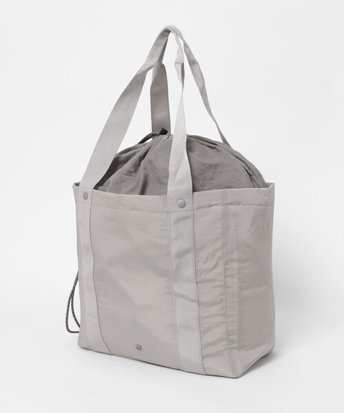 EKAL（エカル）の「TINY GARDEN PRODUCTS　パッカブルクールバッグ（トートバッグ・レディース・KHAKI/GRAY/ORANGE/BLACK・one）」の10枚目の写真