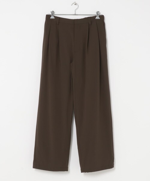 EKAL(エカル)の「SMOOTH WOOLYLIKE EZトラウザー(その他パンツ・メンズ・ブラック/チャコール/ブラウン・M/L)」の3枚目の写真