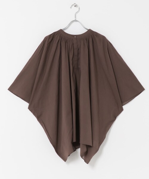 URBAN RESEARCH DOORS(アーバンリサーチドアーズ)の「コットンボイルロールアップスリーブブラウス(シャツ/ブラウス・レディース・ORANGE/BROWN/GREEN/NAVY・Free)」の13枚目の写真