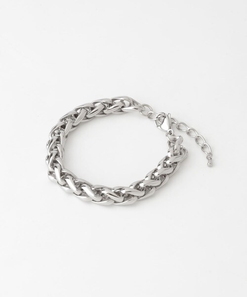 SENSE OF PLACE by URBAN RESEARCH（センスオブプレイスバイアーバンリサーチ）の「ツイストチェーンブレスレット（ブレスレット・メンズ・GOLD/SILVER・one）」の4枚目の写真