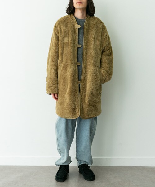 URBAN RESEARCH Sonny Label（アーバンリサーチサニーレーベル）の「ARMY TWILL　Twill Reversible Coat（テーラードジャケット・メンズ・KHAKI/BLACK/BEIGE・S/M/L）」の17枚目の写真