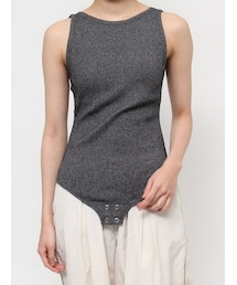 Ungrid | メランジボディースーツ(タンクトップ)