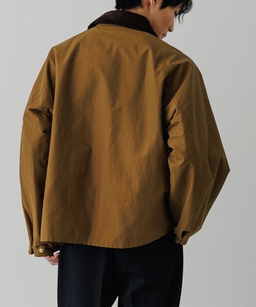 ADAM ET ROPE'(アダムエロペ)の「《別注》【Barbour/バブアー】4POCKET SHORT BLOUSON(ブルゾン・メンズ・ブラック/キャメル・36/38/40/42)」の16枚目の写真