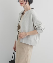 URBAN RESEARCH DOORS | 『WEB/一部店舗限定カラー』コットンスウェットジップカーディガン(カーディガン/ボレロ)