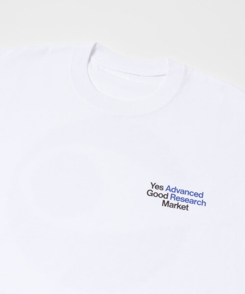 URBAN RESEARCH（アーバンリサーチ）の「YES GOOD MARKET　Advanced.Research S/S TEE（Tシャツ/カットソー・メンズ・WHITE・M/L/XL/XXL）」の4枚目の写真