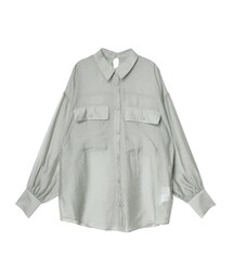 LAGUNAMOON | オーバーシアーシャツ(シャツ/ブラウス)
