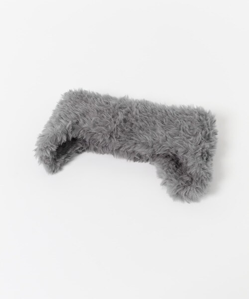 SMELLY（スメリー）の「ファーフラップヘアバンド（ヘアバンド・レディース・GRY/BEG・-）」の9枚目の写真