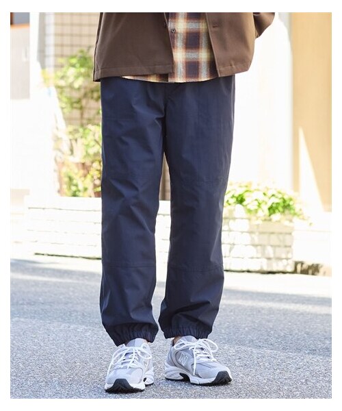 nissen（ニッセン）の「裏メッシュジョガーパンツ【大きいサイズ有】（パンツ・メンズ・カーキ/ベージュ/ネイビー/黒・M/L/LL/3L/4L/5L/6L/8L/10L）」の4枚目の写真