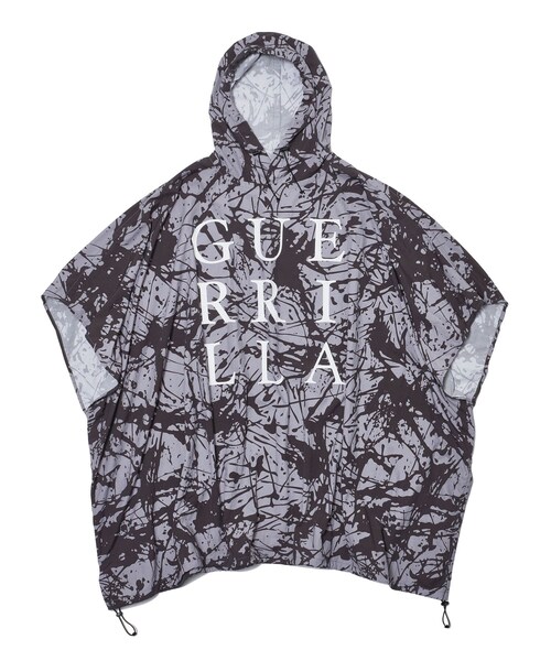 EKAL(エカル)の「mountain research Splatrail Poncho(レインコート/ポンチョ・メンズ・Gray CCL・One)」の6枚目の写真