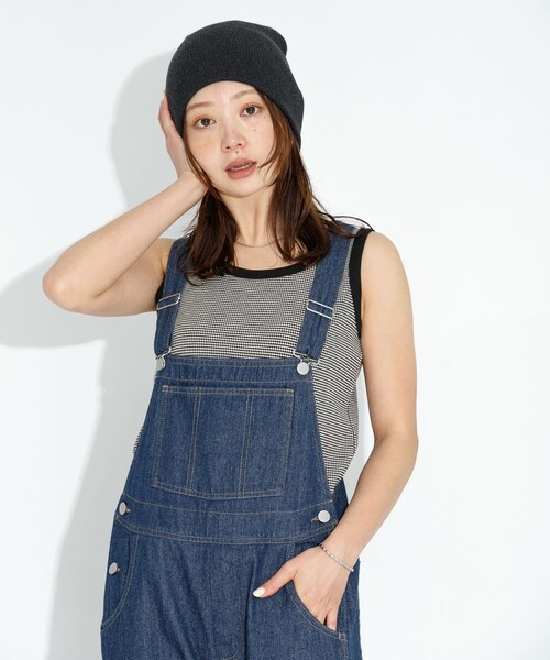 URBAN RESEARCH Sonny Label（アーバンリサーチサニーレーベル）の「デニムオーバーオール（サロペット/オーバーオール・レディース・ワンウォッシュ/インディゴ・FREE）」の5枚目の写真