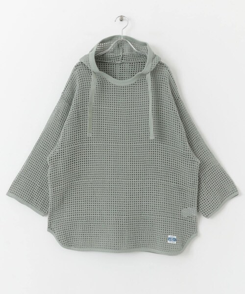 URBAN RESEARCH Sonny Label（アーバンリサーチサニーレーベル）の「ARMY TWILL　Cotton Mesh Hoodie（パーカー・メンズ・ECRU/L.KHAKI・M/L）」の17枚目の写真