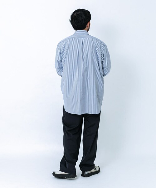 EKAL（エカル）の「エステネージュ ロングスリーブシャツ（シャツ/ブラウス・メンズ・サックス/ストライプ・M/L）」の12枚目の写真