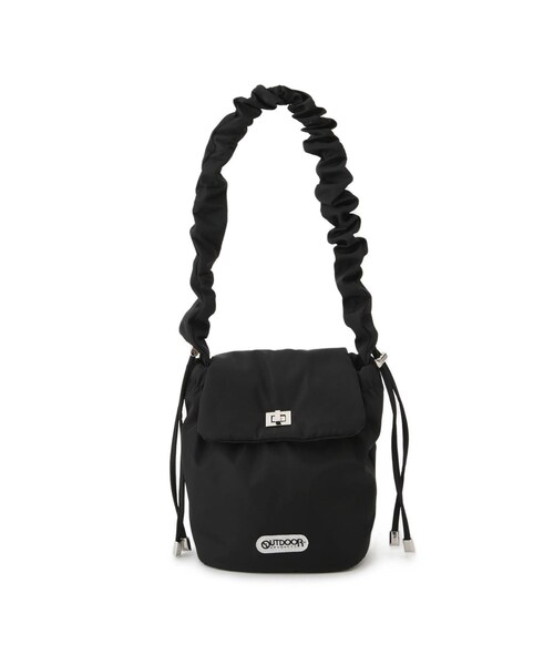 VIS(ビス)の「WEB限定追加【OUTDOOR PRODUCTS】VIS別注ドロストミニショルダーバッグ(ショルダーバッグ・レディース・ブラック/キナリ/ピンク系/ブラック系/オフホワイト/シルバー・F)」の18枚目の写真