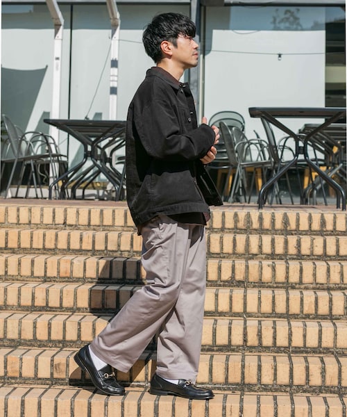 URBAN RESEARCH ROSSO（アーバンリサーチロッソ）の「『XLサイズあり』リラックスコーデュロイブルゾン（ブルゾン・メンズ・KHAKI/MOCHA/BLACK・M/L/XL）」の7枚目の写真