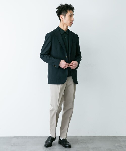 URBAN RESEARCH DOORS(アーバンリサーチドアーズ)の「『イージーケア』LIFE STYLE TAILOR ストレッチオックスメタルボタンブレザー(その他アウター・メンズ・NAVY・44/46/48/50)」の19枚目の写真