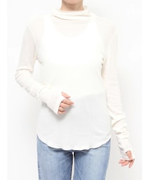 Ungrid | ハイネックシアーロングスリーブTee(Tシャツ/カットソー)