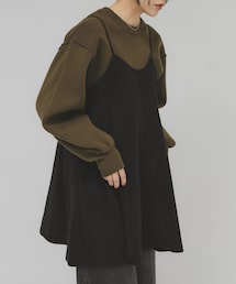 KBF | モールリブミニキャミワンピース(ワンピース)